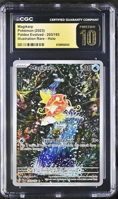 Magikarp Triplet Beat AR CGC Pristine 10