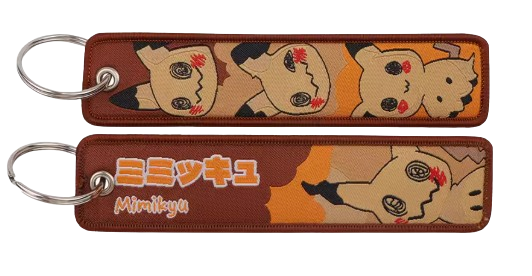 Pokemon Embroidered Keychain