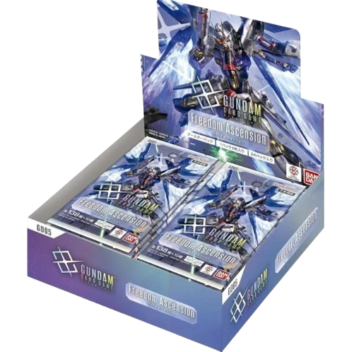 Gundam GD-05 Freedom Ascension Japanese Booster Box – 1st Anniv.