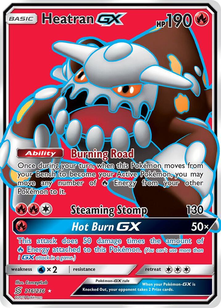 Heatran GX - Unified Minds 216/236