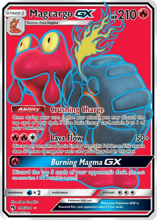 Magcargo GX Lost Thunder 198/244